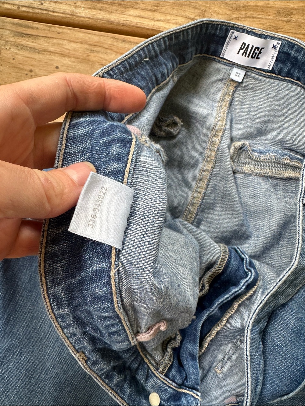 Paige Nellie Barrel leg Culotte jeans Hyden 32 - Picture 5 of 8